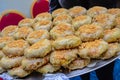 Bastila or `Pastilla` is a traditional Moroccan dish. Chicken Bastila is a pie filled with chicken,