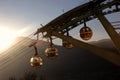 Bastille cable car in France