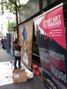 Street Art for Mankind, Bastille Day on 60th Street, New York City, NY, USA