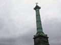 Bastille monument in Paris France Royalty Free Stock Photo