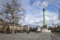 The Bastille, Paris, France, Travel Royalty Free Stock Photo