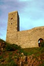 Bastille in Ruined medieval castle