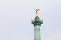 Bastille square monument Paris France Royalty Free Stock Photo