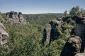 Bastion Bridge in the Saxonian Swiss in Germany - may 2023