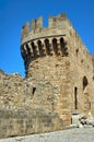 Bastion of the medieval Castle of the Knights