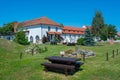 Bastion of the Saxons at Alba Iulia in Romania Royalty Free Stock Photo