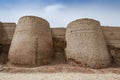 Bastions of Derawar Fort in Bahawalpur Pakistan