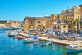 The bastions of Senglea, Malta