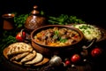 Basturma. Traditional dishes of Caucasian cuisine