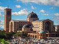 BasÃÂ­lica do SantuÃÂ¡rio Nacional de Nossa Senhora Aparecida Royalty Free Stock Photo