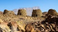 Bat beehive tombs, Oman Royalty Free Stock Photo