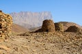 Bat beehive tombs, Oman Royalty Free Stock Photo