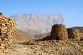 Bat beehive tombs, Oman Royalty Free Stock Photo