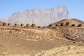 Bat beehive tombs, Oman Royalty Free Stock Photo
