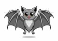 Bat Cartoon Isolated Vampire Bat Illustration