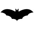 Bat icon illustrated in vector on white background