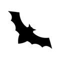 Bat icon vector set. Halloween illustration sign collection. vampire symbol or logo. Royalty Free Stock Photo