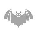 Bat Isolated Vector icon that can be easily modified or edited Royalty Free Stock Photo