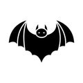 Bat Isolated Vector icon that can be easily modified or edited Royalty Free Stock Photo