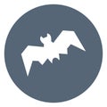 Bat Isolated Vector icon which can easily modify or edit Royalty Free Stock Photo