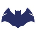 Bat Isolated Vector icon which can easily modify or edit Royalty Free Stock Photo