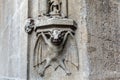 Bat Relief on Bratislava Town Hall Royalty Free Stock Photo