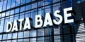 Bata base - typographical concept, sign on glass building