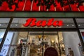 Bata Shoes sign in front of their local shop in Prague.