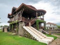 Jun 30,2018 : Old Spanish style house at Las casas filipinas,Bataan, Philippines