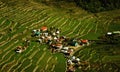 Batad rice terraces Royalty Free Stock Photo