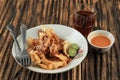 Batagor Baso Tahu Goreng, Deep Fried Fish Dumpling