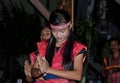 Batak dancers in Sumatra, Indonesia