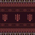 Batak ethnic seamless pattern with motif ulos. creative design cloth pattern