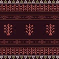 Batak ethnic seamless pattern with motif ulos. creative design cloth pattern