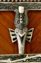 Batak house ornament in Sumatra Royalty Free Stock Photo