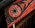 Batak's house ornament in Sumatra Royalty Free Stock Photo