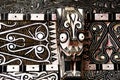 Batak's house ornament in Sumatra Royalty Free Stock Photo