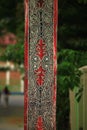 Batak`s ornament in Samosir Island, Toba Lake, North Sumatra, Indonesia