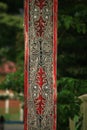 Batak`s traditional ornament in Samosir Island, Toba Lake, North Sumatra, Indonesia