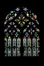 Batalha Monastery. Gothic stained-Glass window