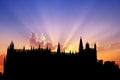 Batalha Monastery sunset