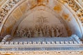 BATALHA, PORTUGAL, MAY 28, 2019: Tomb of king John I in the Batalha monastery, Portugal Royalty Free Stock Photo