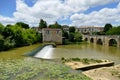 The Batan mill and the Romanesque bridge over the GÃÂ©lise river