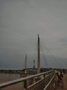 Batanghari River Jambi View Bridge