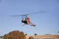 Batcopter Rides Royalty Free Stock Photo