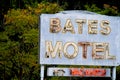 Bates Motel Sign Royalty Free Stock Photo