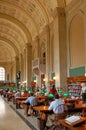 Bates Reading Room, Boston Public Library Royalty Free Stock Photo