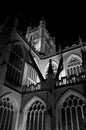 Bath Abbey at Night Royalty Free Stock Photo