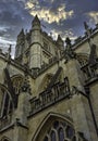 Bath Abbey in Bath, Somerset, UK