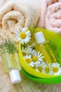 Bath - aromatheraphy - herbal healing lotion - camomile